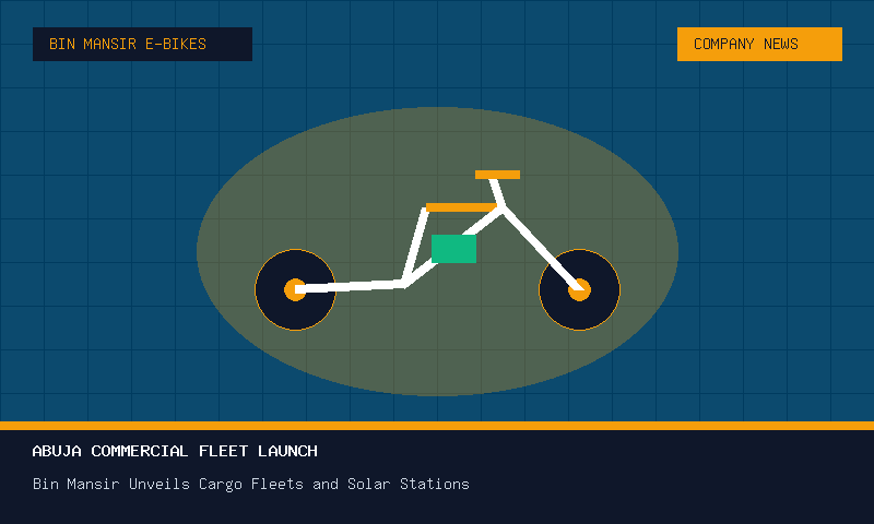 Bin Mansir Electric Bikes Unveils Turnkey Commercial Fleet Solutions & Solar Hubs in Abuja